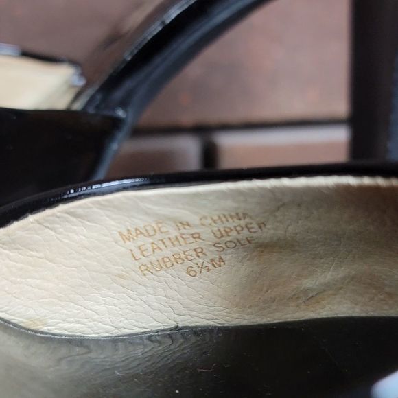 Michael Kors ultra platform leather ankle strap peep toe high heel pumps - Picture 10 of 12